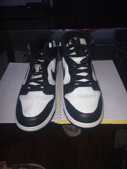 Nike High-Top Sneakers Black and White