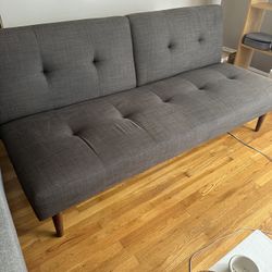 $300 World Market Sleeper Sofa Couch Futon Style