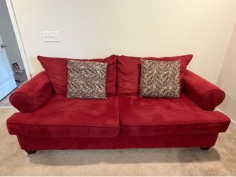 Red couch