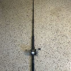 Fishing Pole Rod And Reel Penn Slammer Sl 3080C66 6‘6“ One Piece 3280 Pound Line