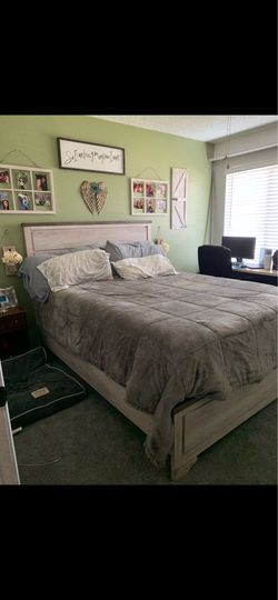 Queen bed frame