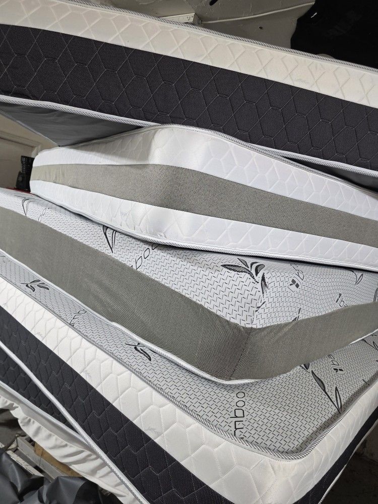 New Beds For Sale King. Queen. Full. And Twin Mattress With Box Spring 