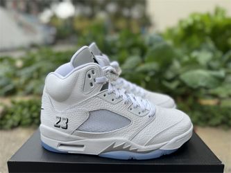 Air Jordan 5 Retro 'White Metallic'
