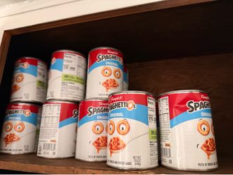 Free cans of Spaghetti O’s