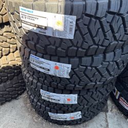 New Toyo 37X12.50R18 Tires