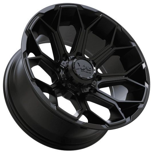 XPD-704 Pakami Full Satin Black 20x10 Wheels Chev Silverado 1500, Ford ...