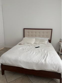Queen bed frame