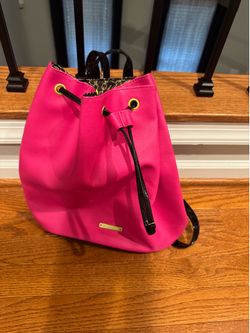 Pink Juicy couture backpack bag