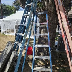 Werner 8 Ft And 6 Ft Ladders 