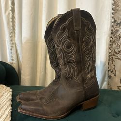 Shyanne Brown Leather Cow(girl) Boots 