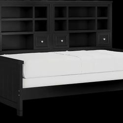 Twin bookcase Wall Bed