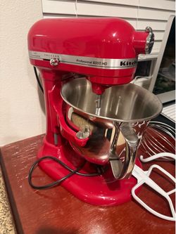 Red KitchenAid Mixer *Like New*