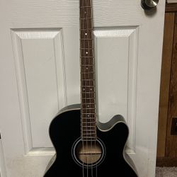 Ibanez AEB5E Acoustic-Electric Bass Guitar Black