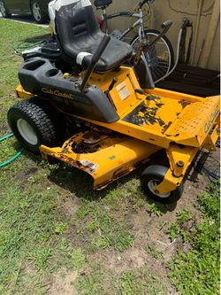 Cub cadet zero turn for sale read ad