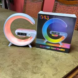 Smart Light Sound Machine / Speaker/ Wireless Charger 