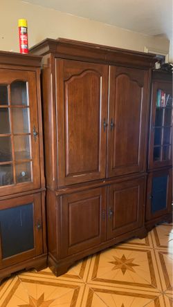 Nice bookshelf and tv stand
