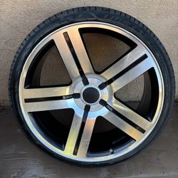 26” Texas style Chevrolet 6 Lug