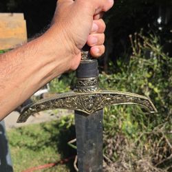 Fake Sword Weighs 8lbs