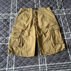 Khaki Cargo Shorts