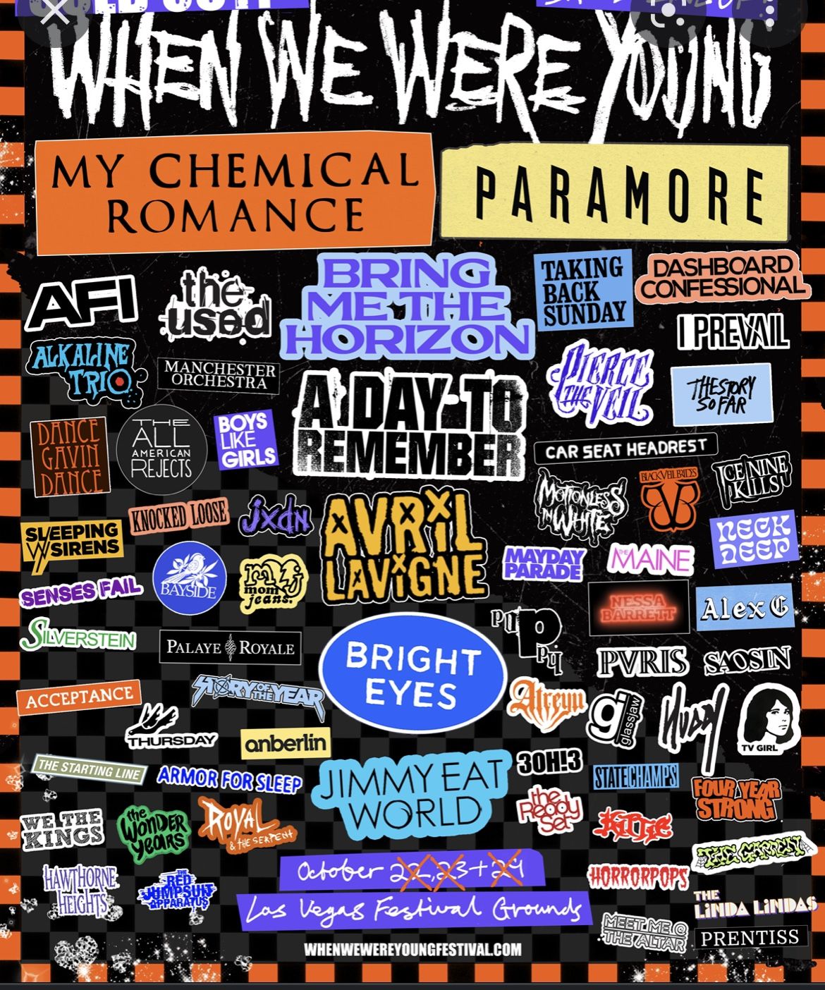 2 - WHEN WE WERE YOUNG FEST TIX