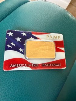 1 oz Bold Eagle Gold Bar