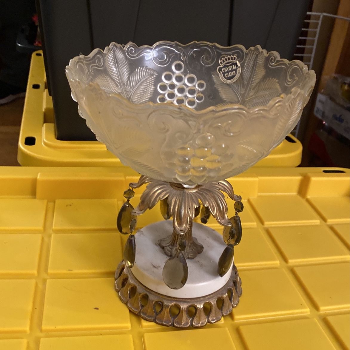 Lead Crystal Serving Bowl