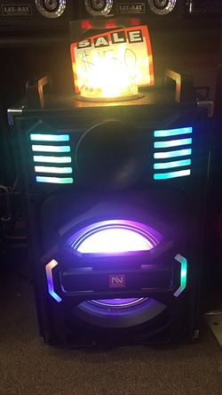 Rechargeable karaoke speaker 🔊 🎤