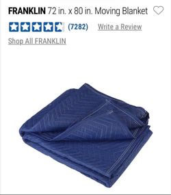 Moving Blanket / Furniture Pad: 24 Available 72”x80” See Description For Pricing Moving Supplies