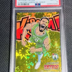 2024 Jayson Tatum Vertical Gold Kaboom 8/10 