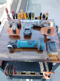 RIDGID & Hercules Cordless Power Tool Lot