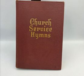 Church Service Hymns by Rodeheaver Hall-Mack Co. 1948 1st edition
