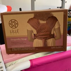 Lille Dragonfly Wrap Sling Carrier, Hands Free, Newborn To 24 Months, Expecting , Pregnant , Mom’s Best Tool