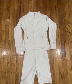 Lululemon shorts and top size 6