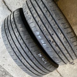 Pair Tires 245 60 18