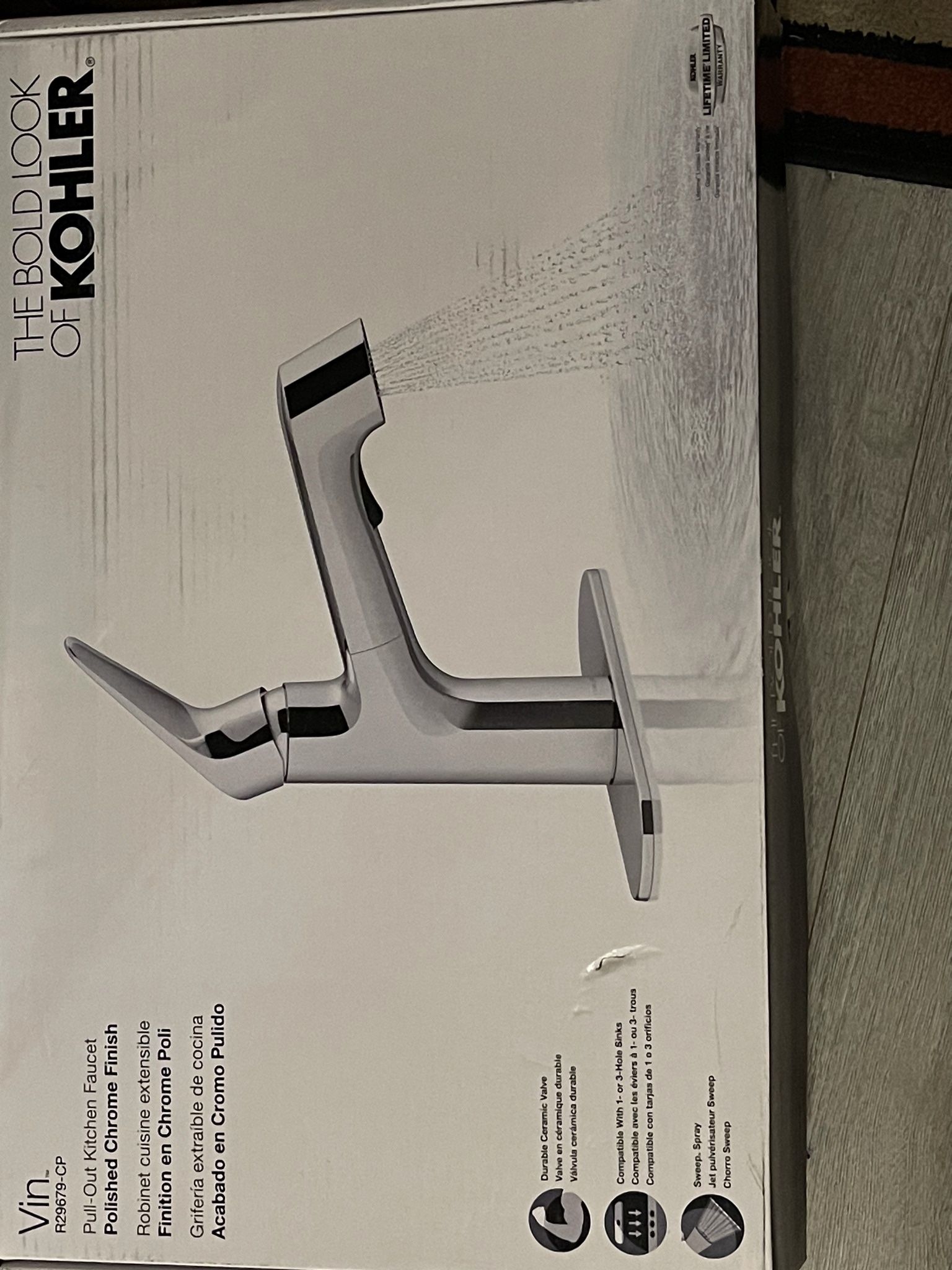 Kohler Pull Out Kitchen Faucet 