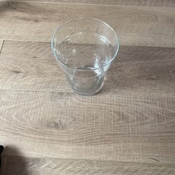 Pottery Barn Clear Pot