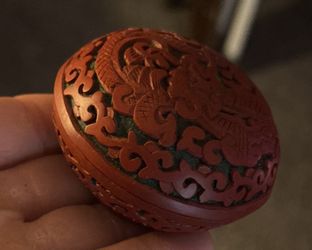 Box- Cinnabar Lacquerware