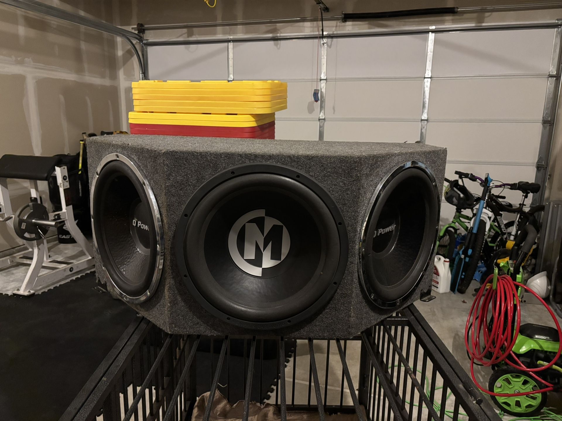 3- 15” Speakers 