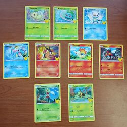 🔥🔥Mcdonalds 2021 Pokemon Promos