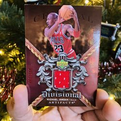 2️⃣0️⃣0️⃣7️⃣ Upper Deck Divisional Artifacts Michael Jordan 