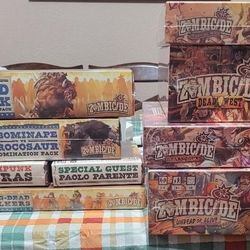 Zombicide Undead Or Alive Full Steam Pledge SEALED