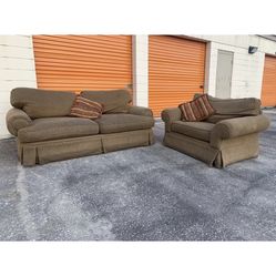 Living Room Set $79 For All 🎁🛋🎈furniture, House And Office Furniture, Couch, Sofa, Loveseat, Playroom Furniture, Good Deal, 