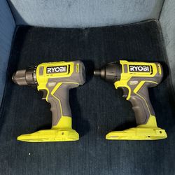 Ryobi Drill and Impact driver