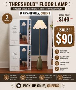 Threshold™ Floor Lamp (New / Nuevo)