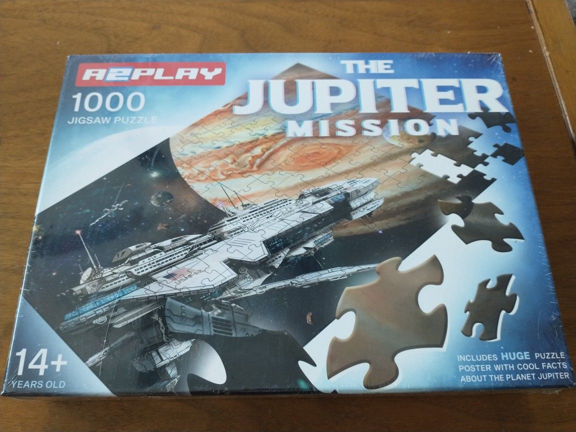 A2Play The Jupiter Mission 1000 Jigsaw Puzzle New