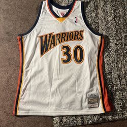 Mitchell And Ness Stephen Curry Jersey With Flaws