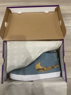 Supreme Nike SB Blazer Mid Blue Denim Size 11