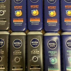 4/$12 Nivea Body Wash 