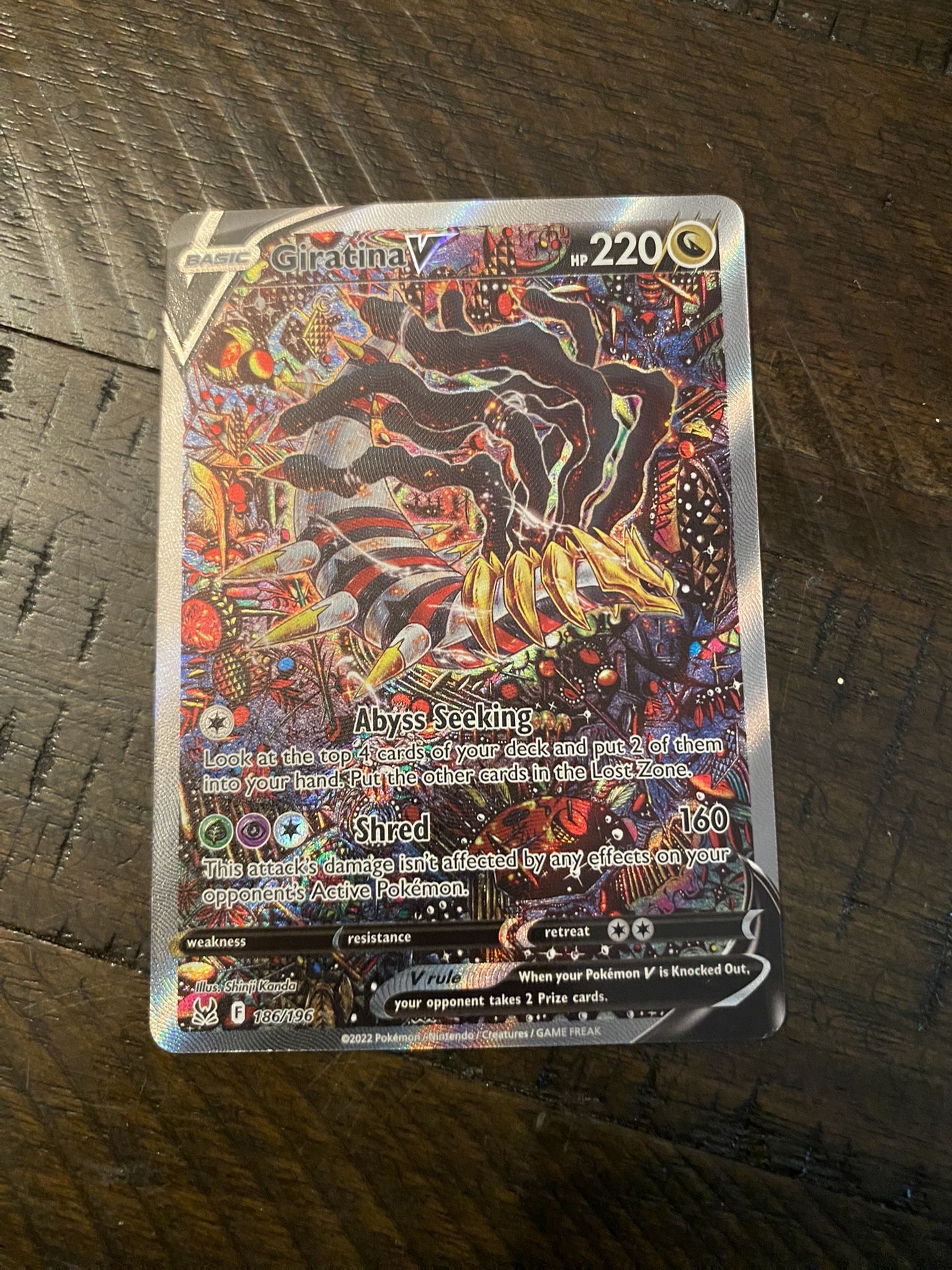 Giratina V Alt Art Pokémon Card for Sale in Carmichael, CA - OfferUp