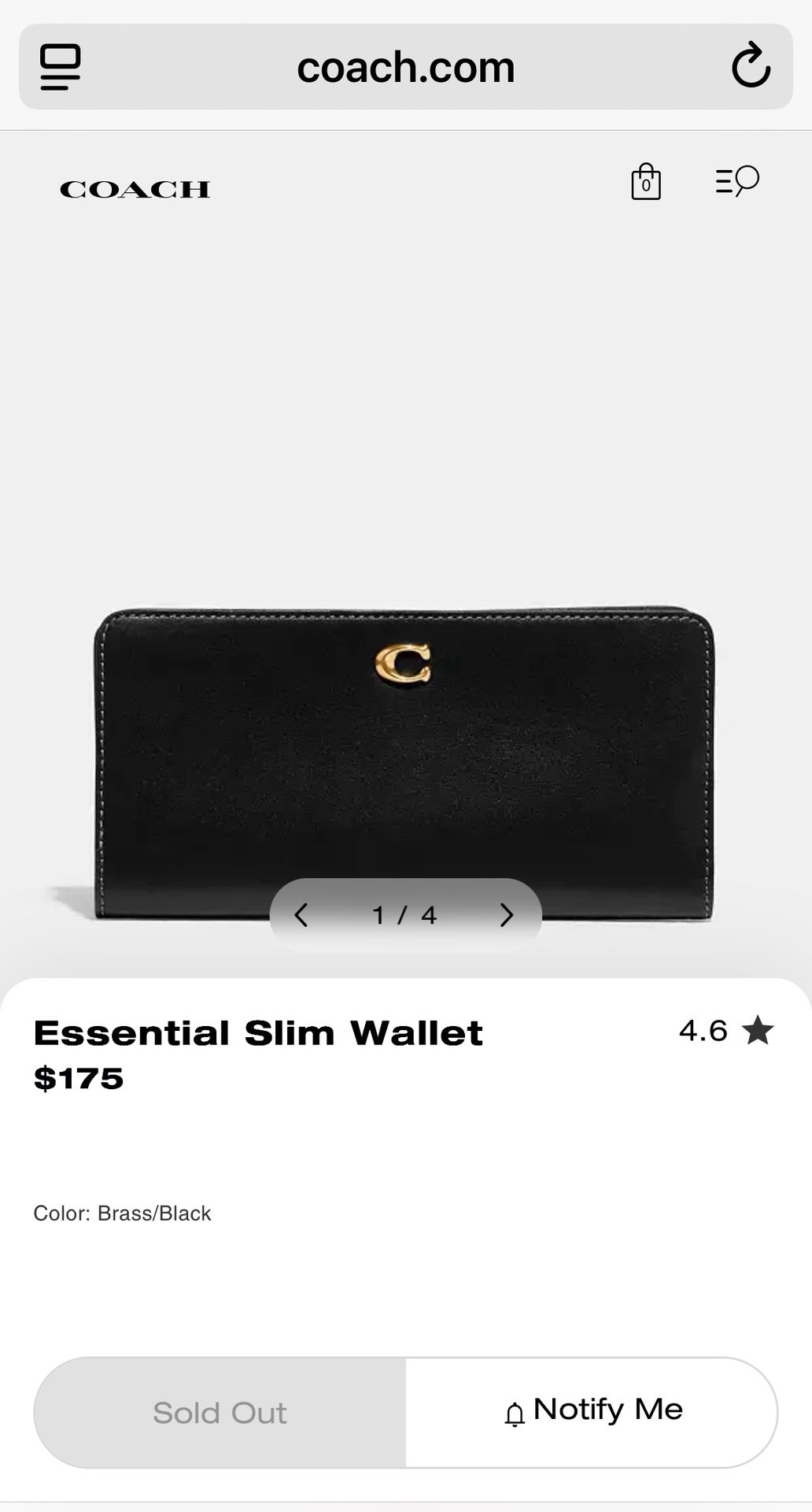 Brand New Coach Wallet